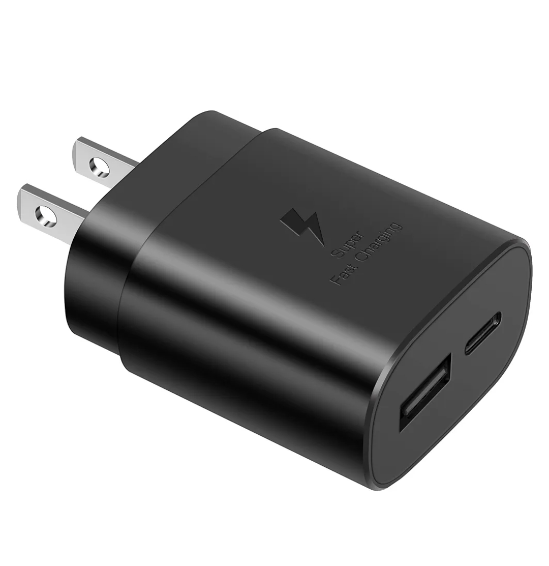 25W Support Fast Charger Block USB C