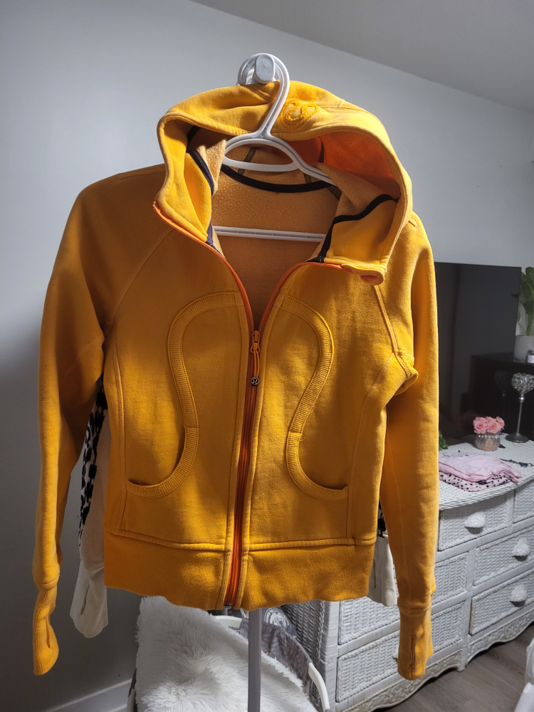 Lululemon Scuba Hoodie - Mustard Yellow