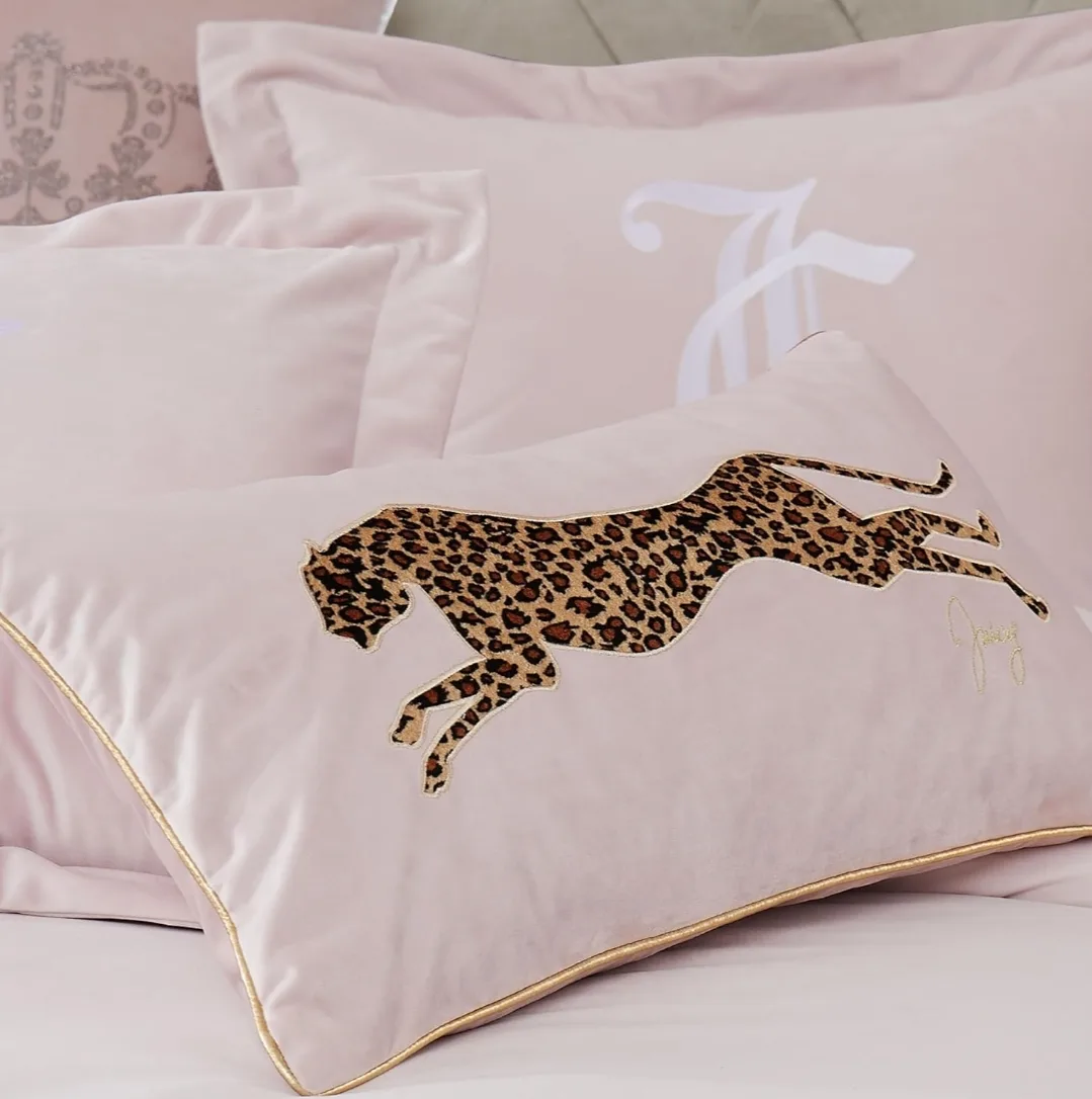 Juicy Couture Premium Reversible Throw Pillow 14"x24"  Velvet image indicator(6)