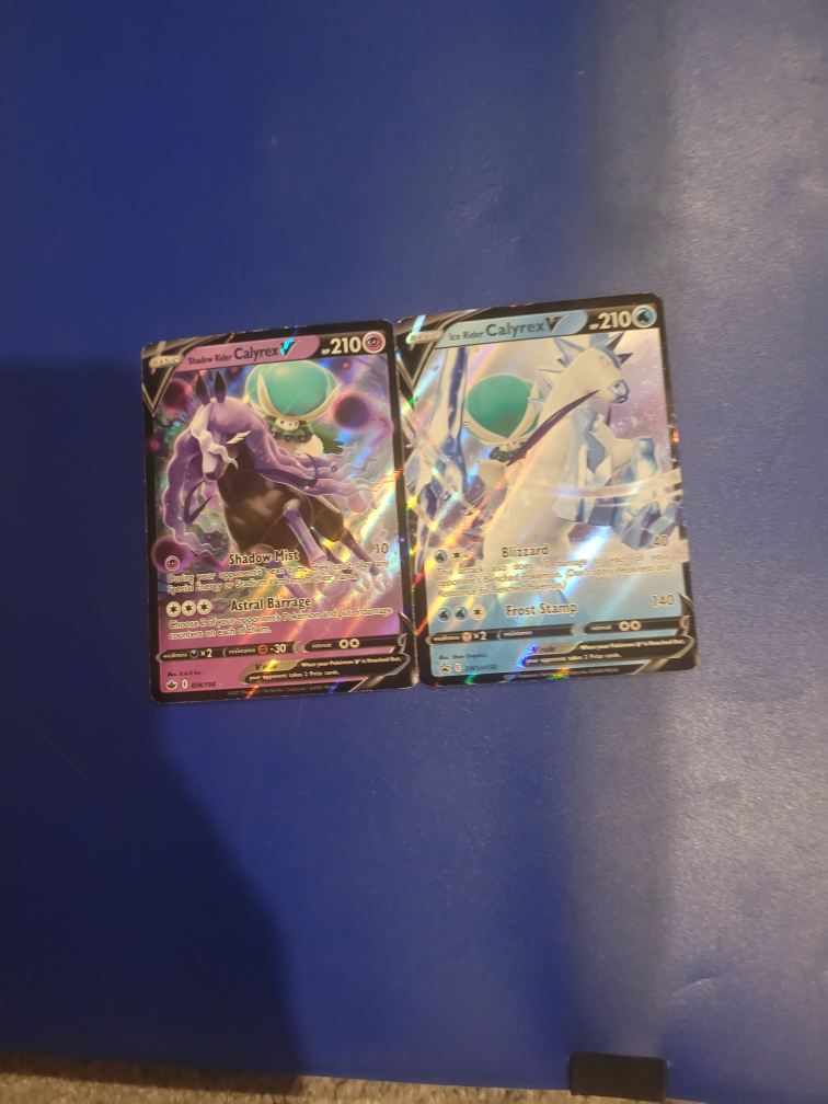 Pokemon Calyrex V  - Ice Rider & Shadow Rider