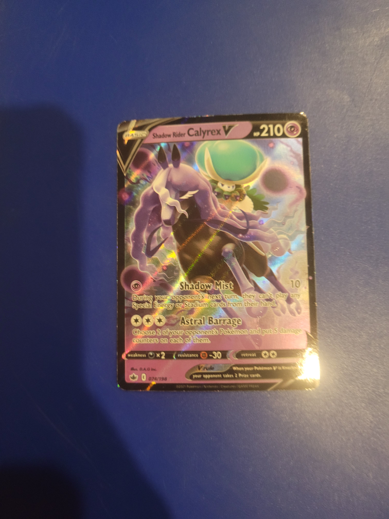 Pokemon Calyrex V  - Ice Rider & Shadow Rider - photo 2