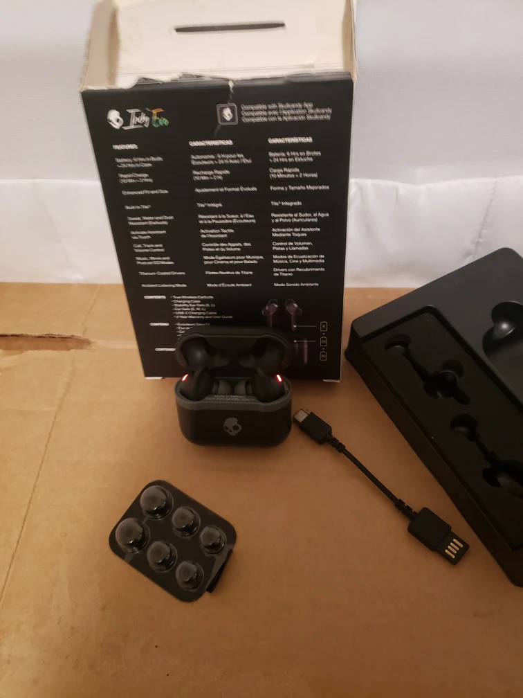 Skullcandy Indy Evo True Wireless Earbuds - Black - photo 3