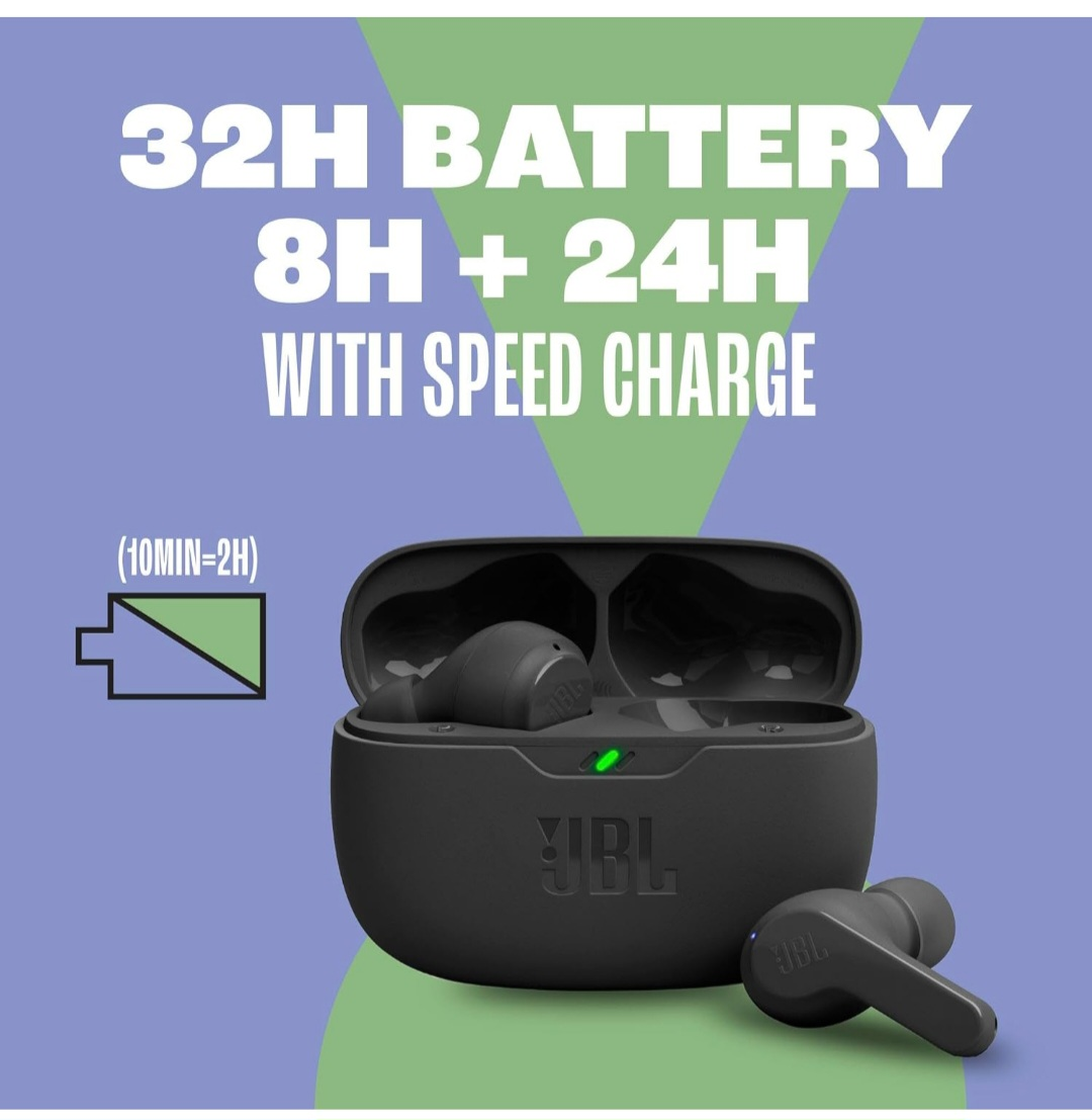JBL Tune 230NC Wireless Earbuds - Black - photo 5