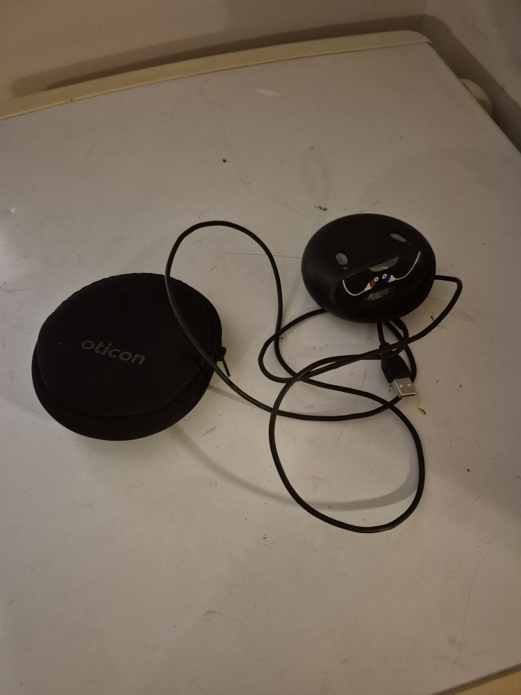 Oticon Hearing Aids with Case and Accessories - photo 4