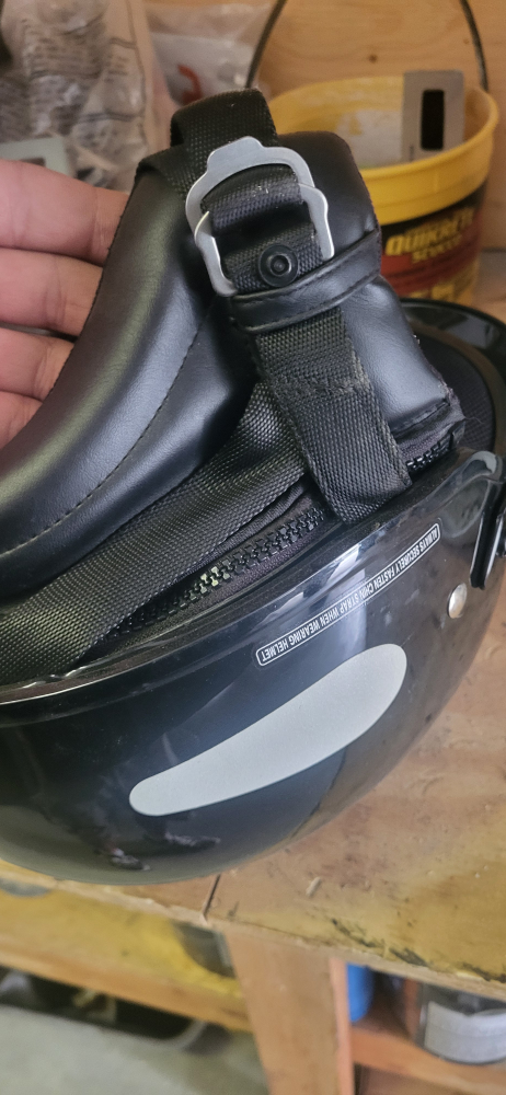 2 Motorcycle 1/2 helmets. - photo 3