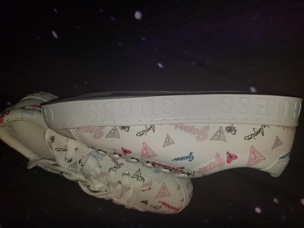 guess sneakers color withe size 7.5 us - photo 5