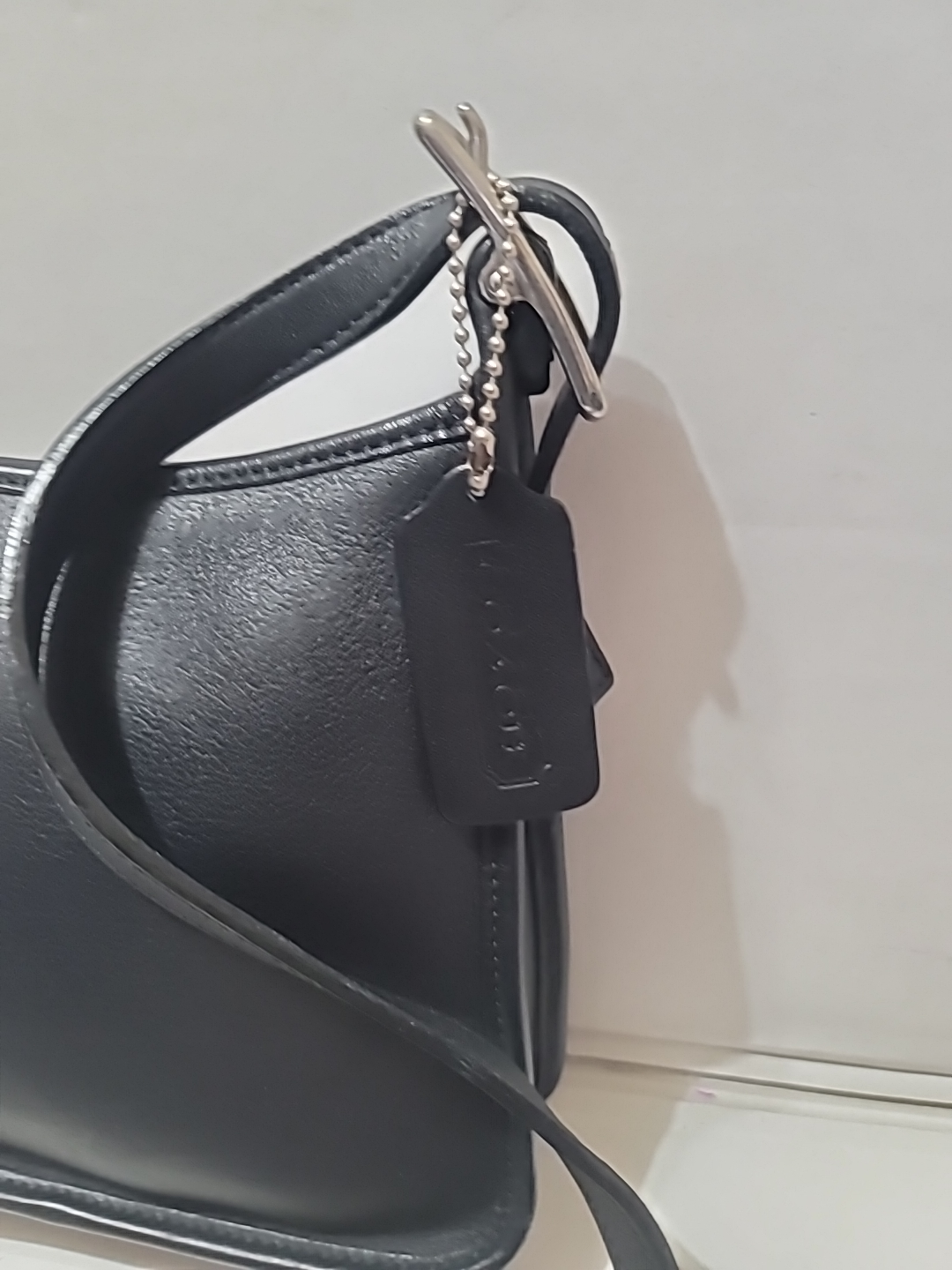 Vintage Small Coach Leather Bag Crossbody 6610 Great Condition - photo 3