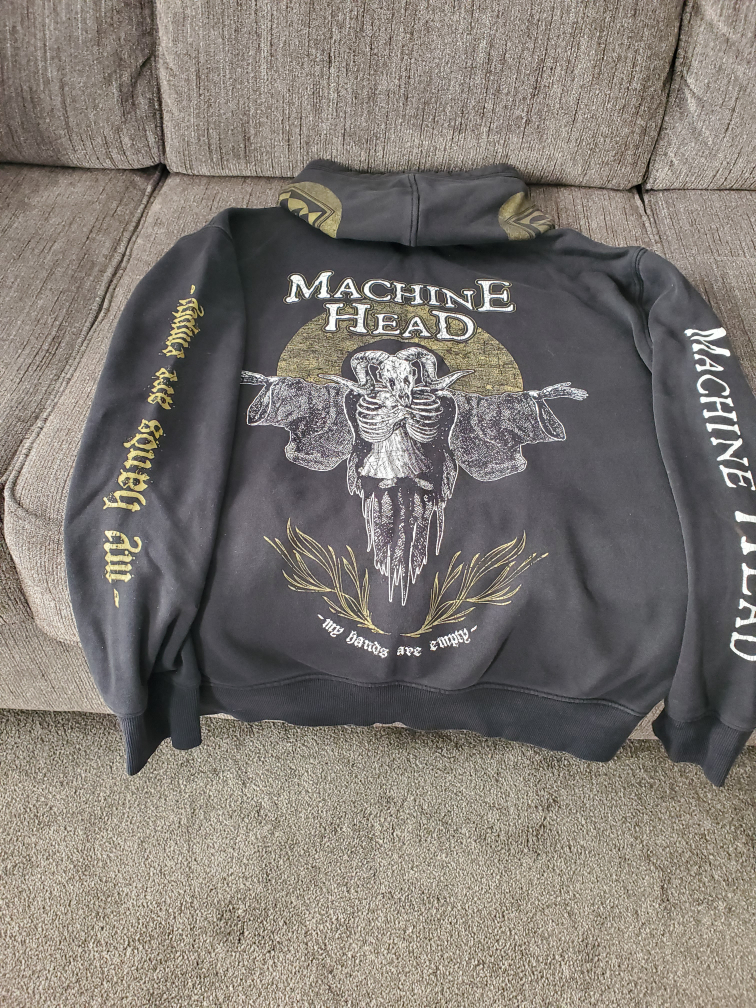 Machine Head Zip-Up Hoodie