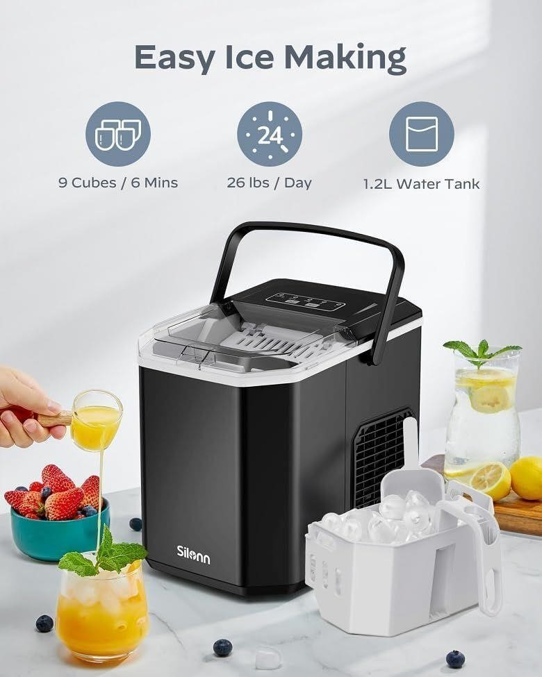 Silonn Portable Countertop Ice Maker - photo 4