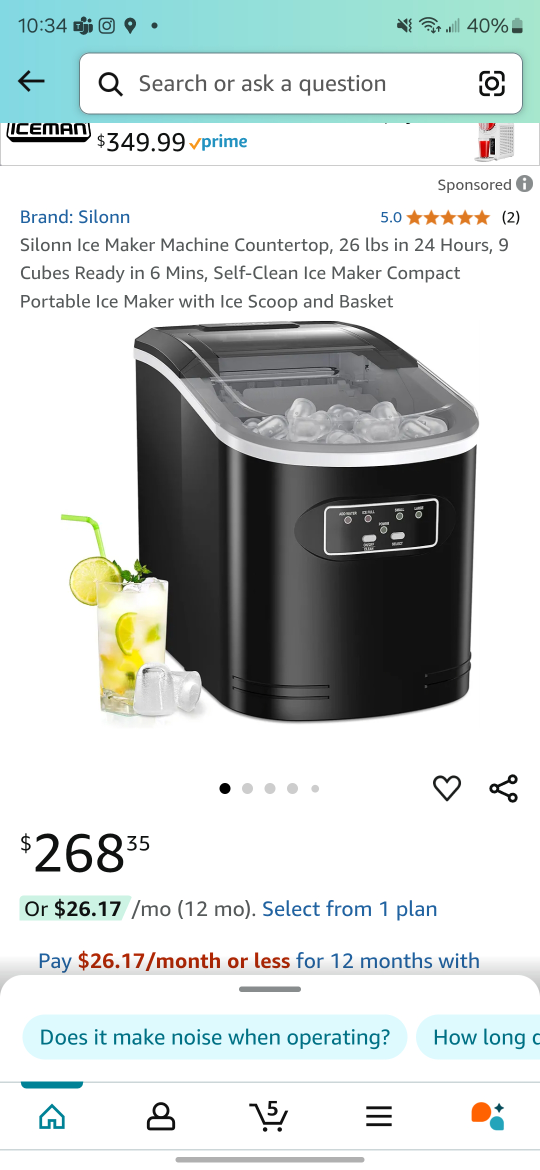 Silonn Portable Countertop Ice Maker - photo 5