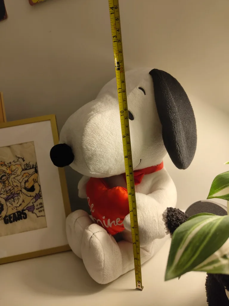 Snoopy Valentine's Plush Toy🧡✨ image indicator(4)
