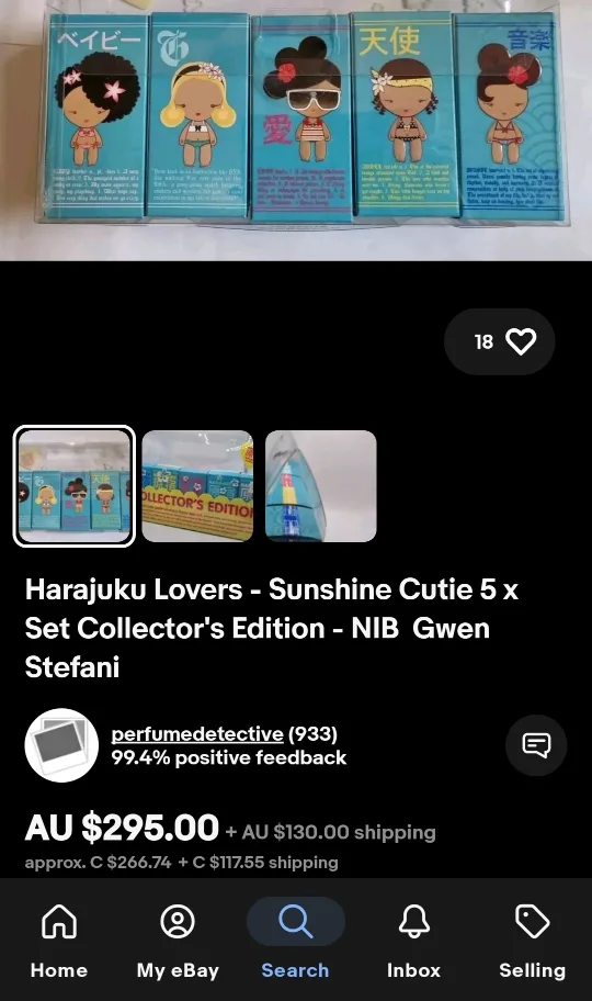 Harajuku Lovers Perfume Set - Collector's Edition image indicator(5)