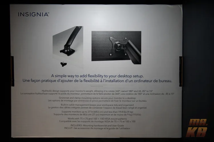 Insignia PC Monitor Mount (NS-PSMM19-C) (Brand New, Unused) image indicator(4)