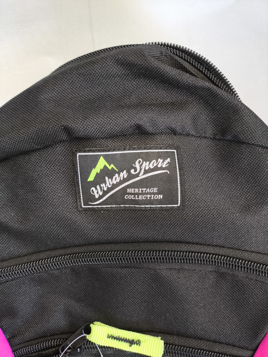 Urban Sport Heritage Collection Backpack - Pink & Black - photo 4