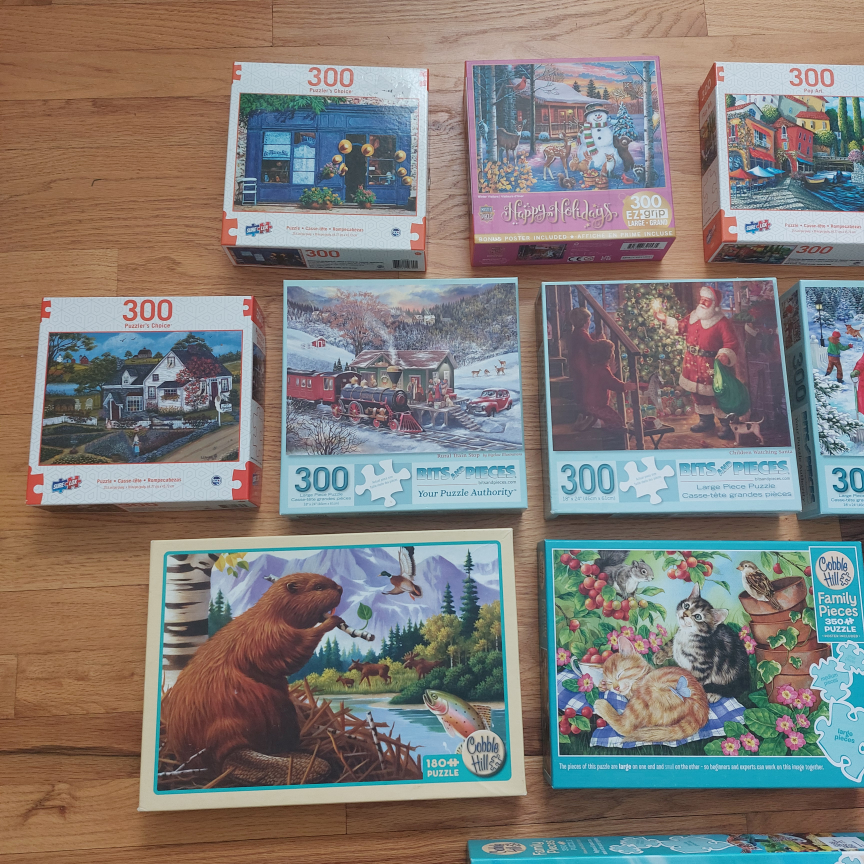 13 Puzzles - 180, 300 & 350 Piece - photo 2