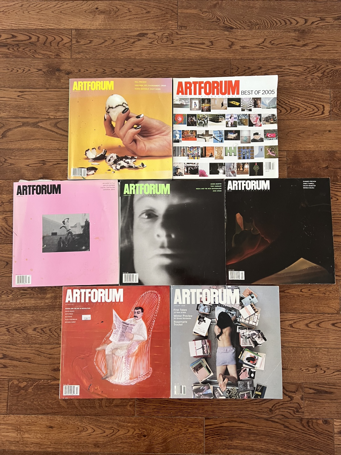 7 Artforum Magazines