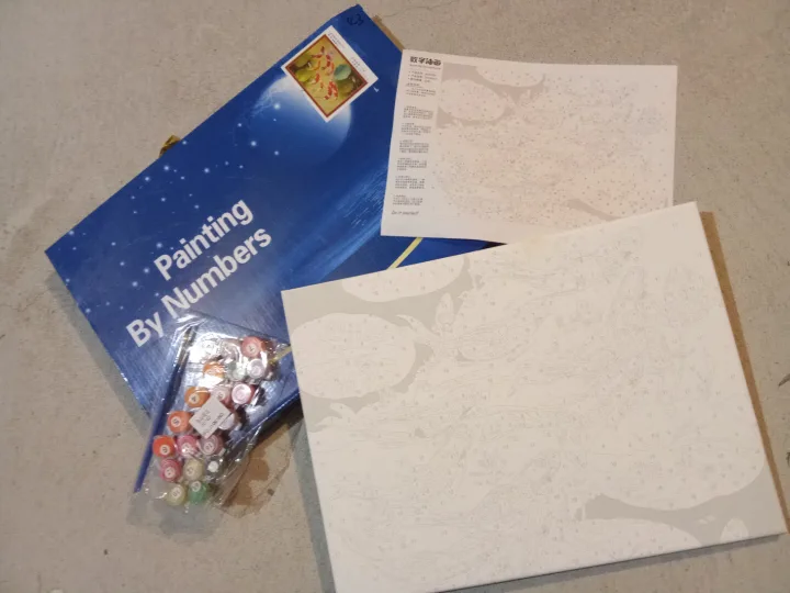 NEW Paint by Numbers Kit - Koi Fish image indicator(2)