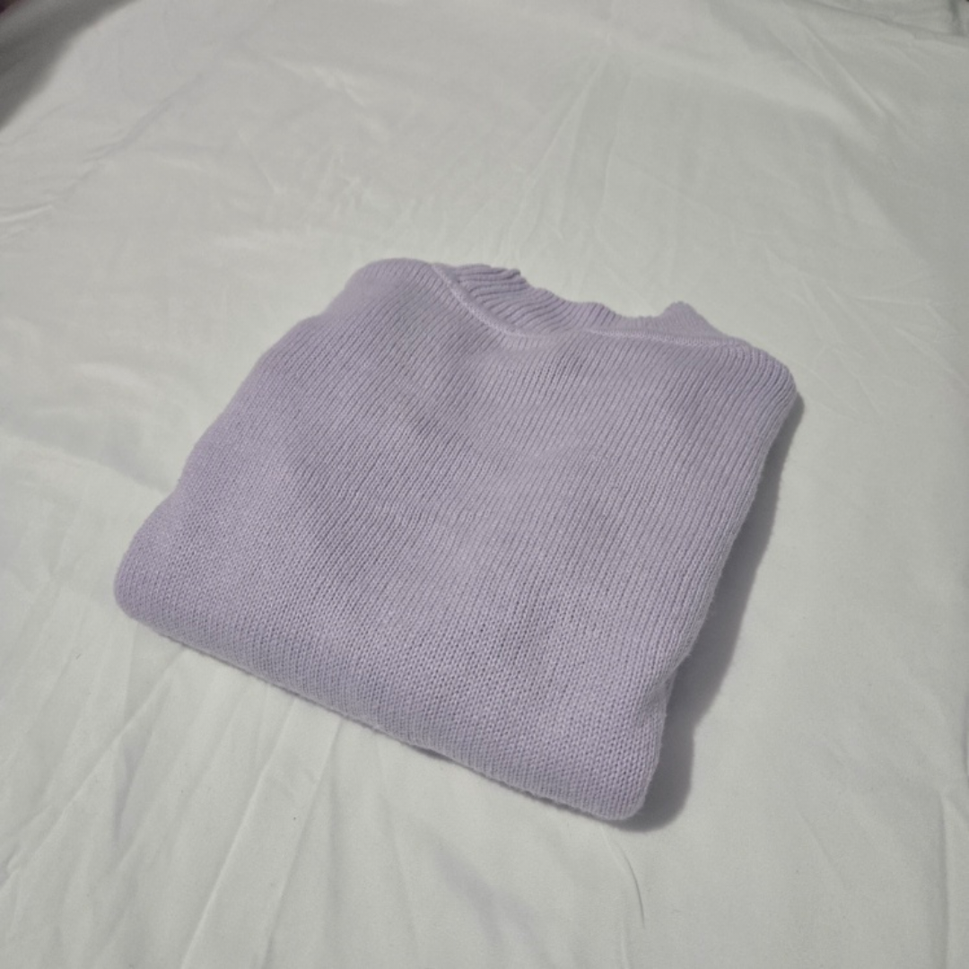 H&M Mock Neck Knit Sweater