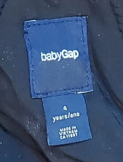Baby Gap Size 4 Black Snow Pants image indicator(4)