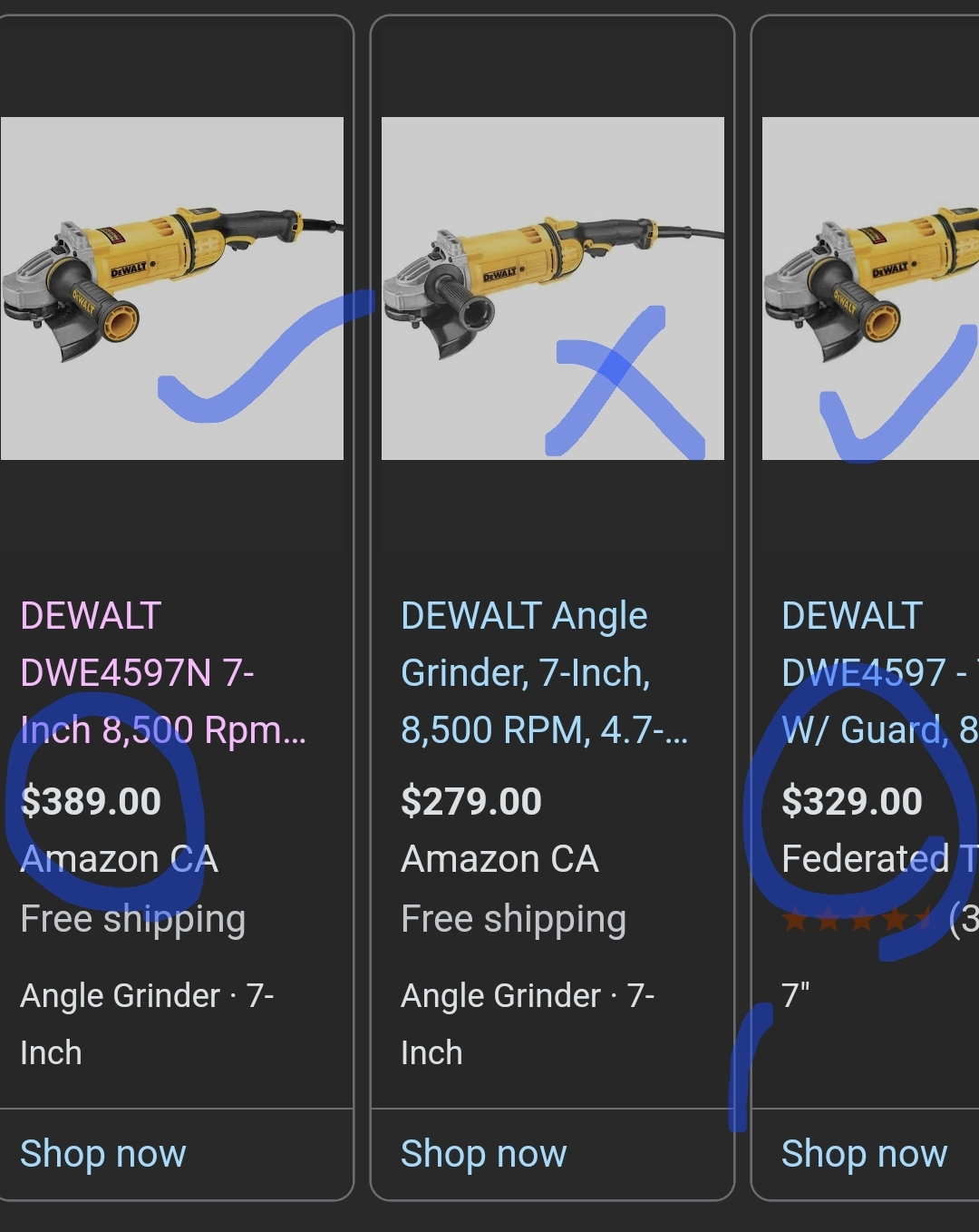 DEWALT DWE4597 7-Inch Angle Grinder - photo 3