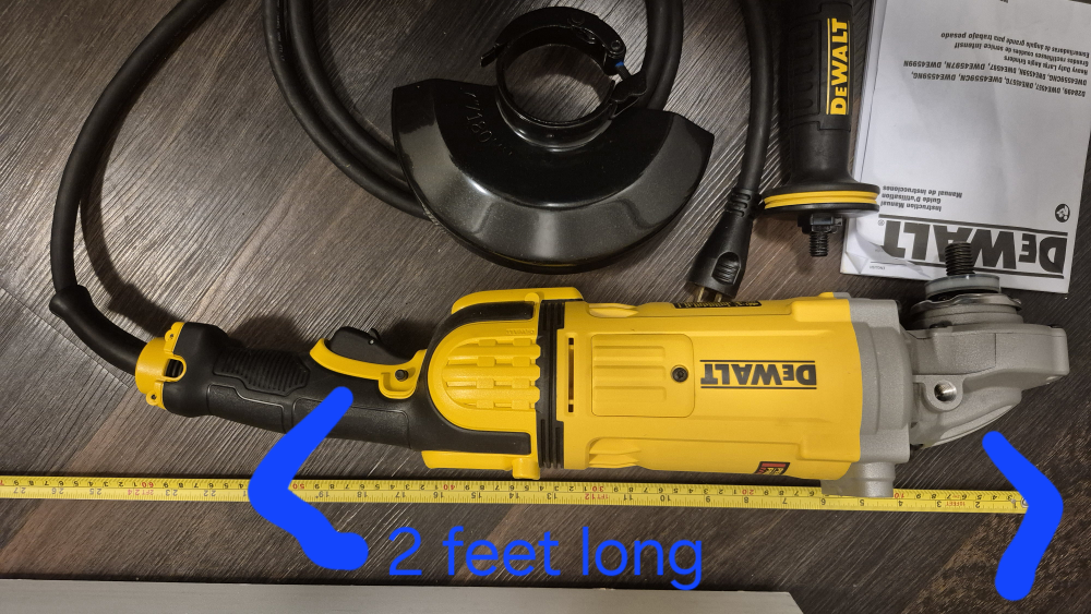 DEWALT DWE4597 7-Inch Angle Grinder - photo 4