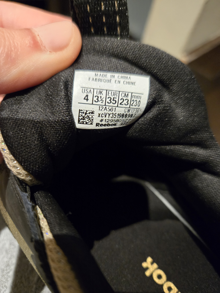 Girls' Shoe Bundle: Reebok, Adidas, and White Flats - photo 4