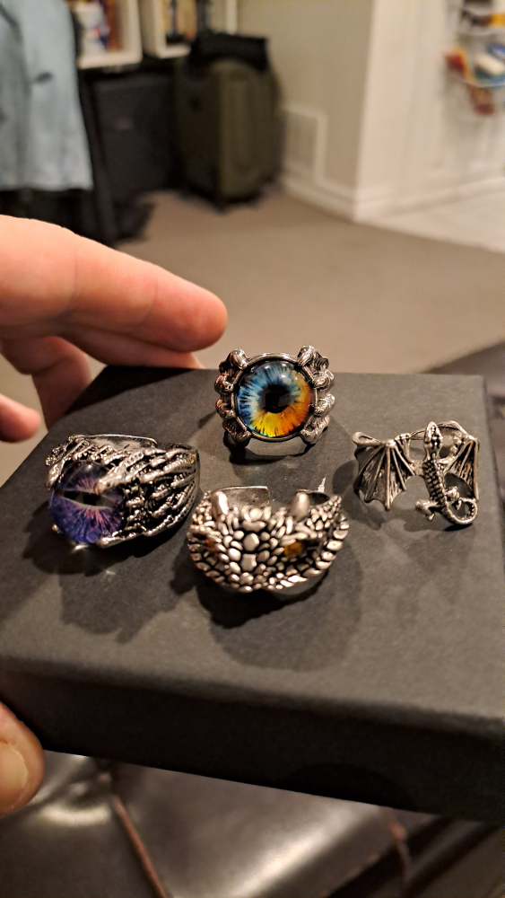 Rings Box Set (2pcs adjustable)