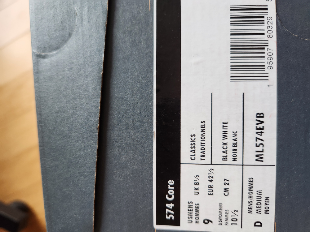 New Balance 574 Core Size 9 - photo 5