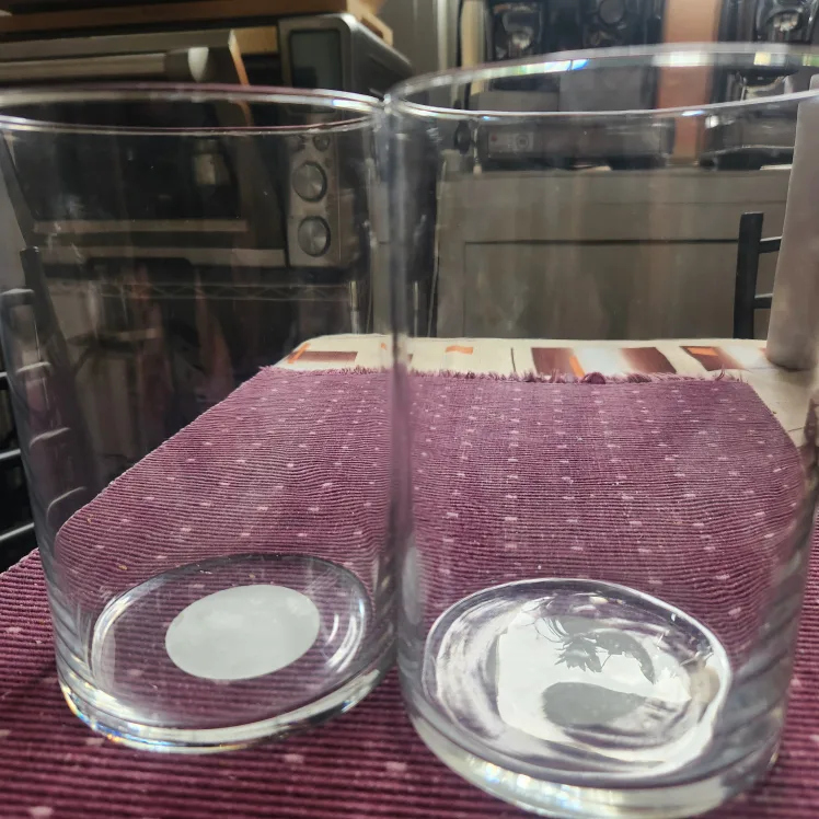 Pair of Dollar Store Glass Tumblers image indicator(5)