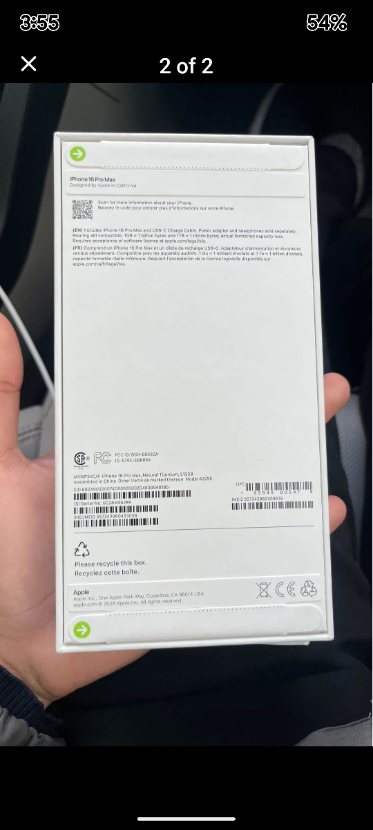 iPhone 16 Pro Max - Natural Titanium - photo 2