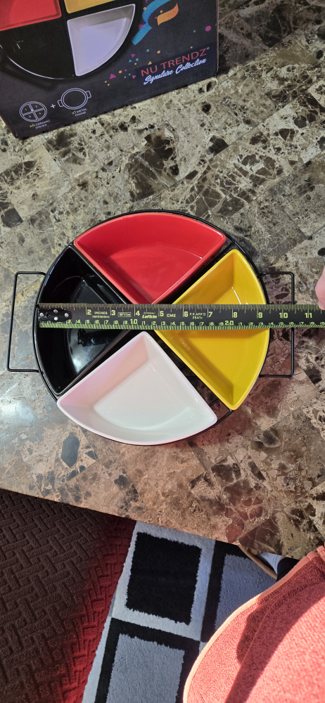Beautiful brand new Medicine wheel party dish - photo 5