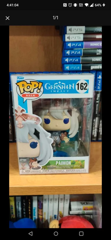Genshin Impact Paimon Pop! Vinyl Figure #162 thumbnail