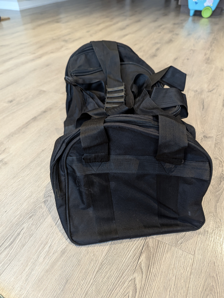 Black Duffel Bag - Great for Travel or the Gym - photo 4