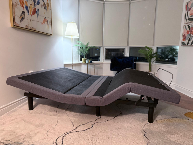 Adjustable Queen Bed Base - (with bonus table!)