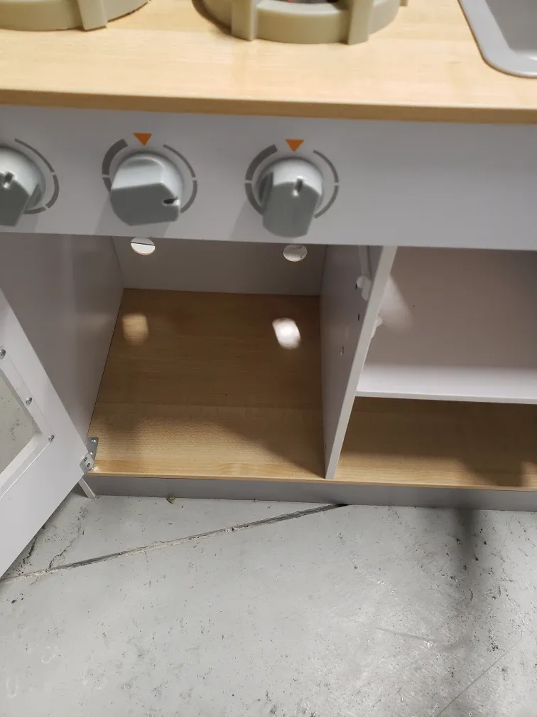 Play Kitchen Set –  White and Grey image indicator(3)