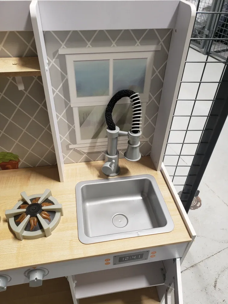 Play Kitchen Set –  White and Grey image indicator(5)