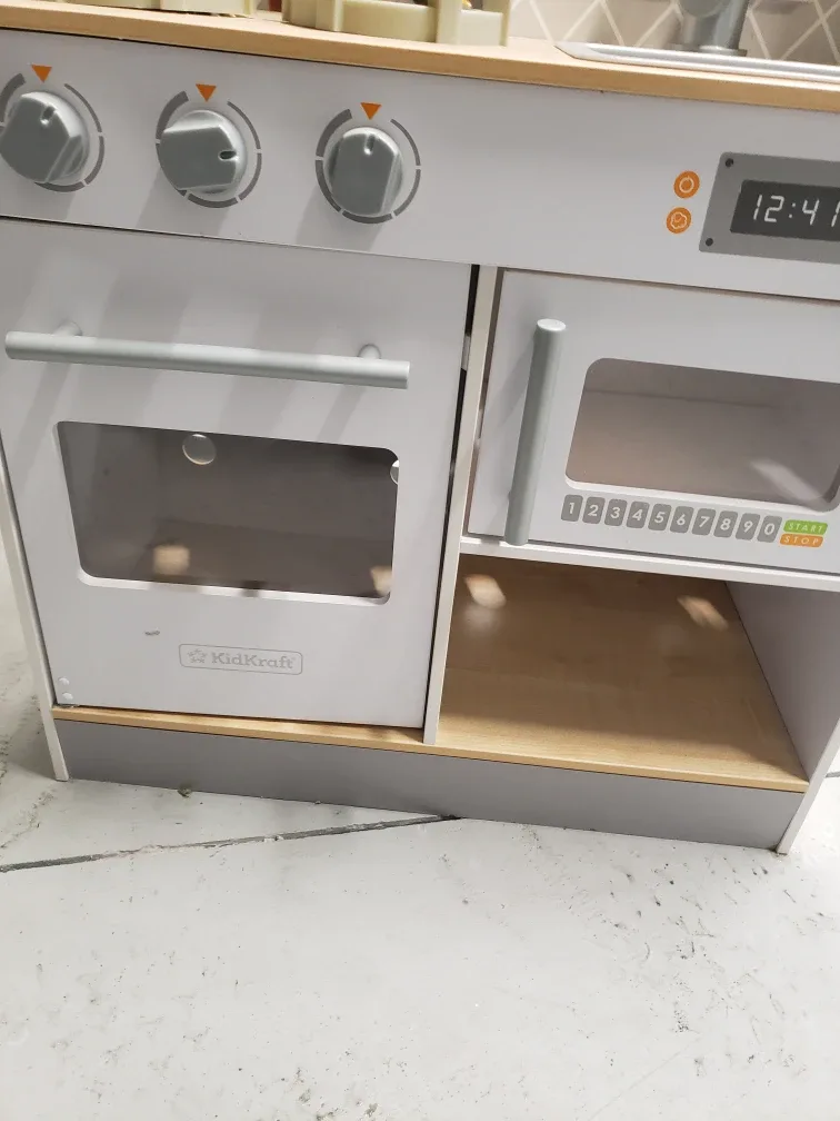 Play Kitchen Set –  White and Grey image indicator(7)