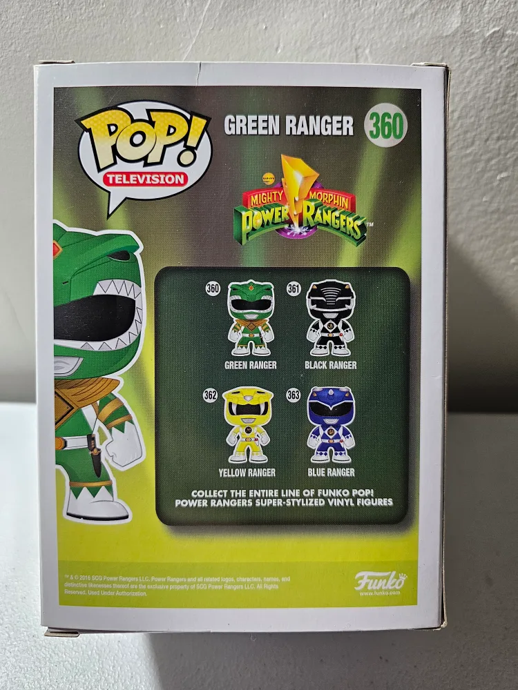 Funko Pop! Mighty Morphin Power Rangers Green Ranger #360 image indicator(2)