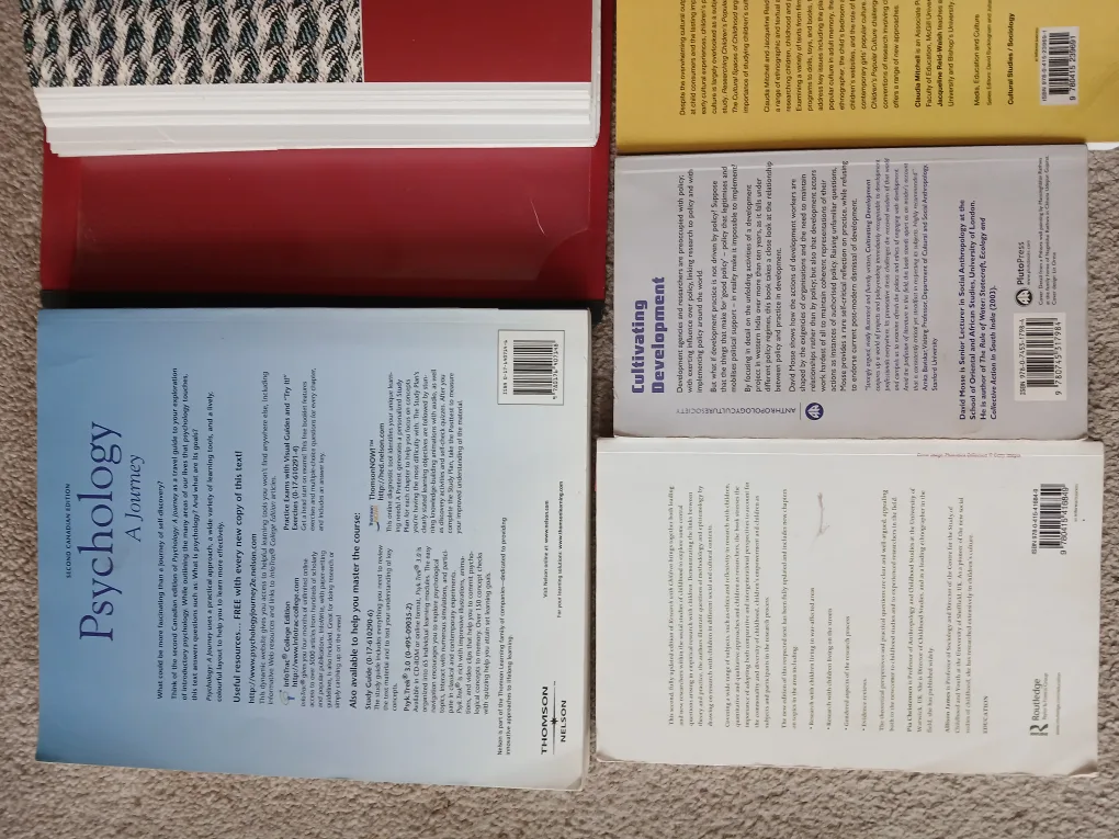 5 Psychology Textbook / Book Bundle image indicator(4)