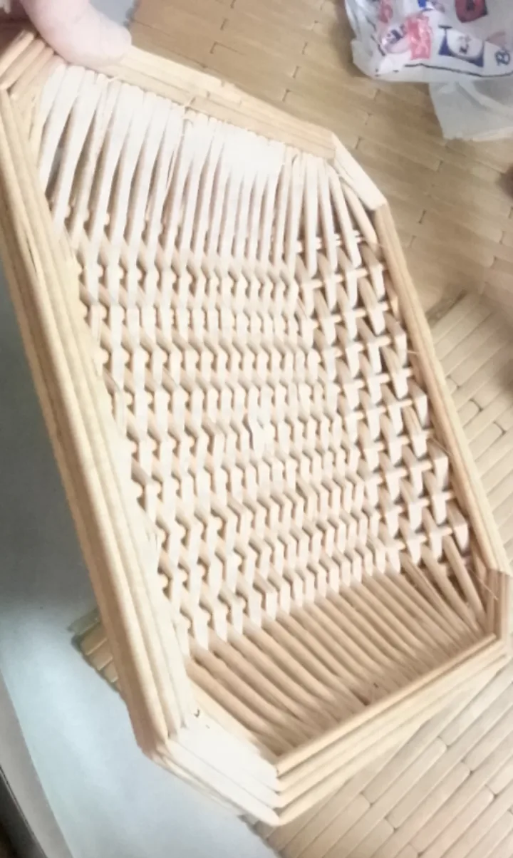 Woven Wicker Tray #freecycle image indicator(6)
