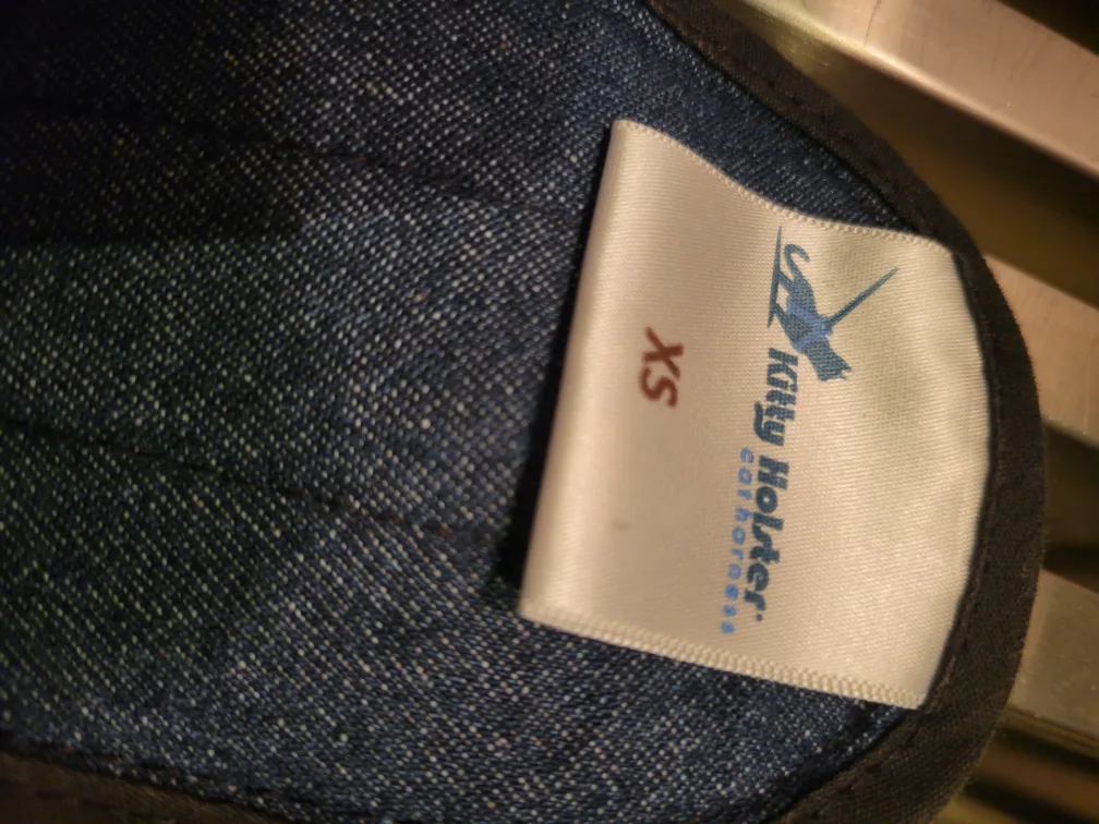 🏈 XS Denim Cat Holster Harness 🏈 image indicator(3)