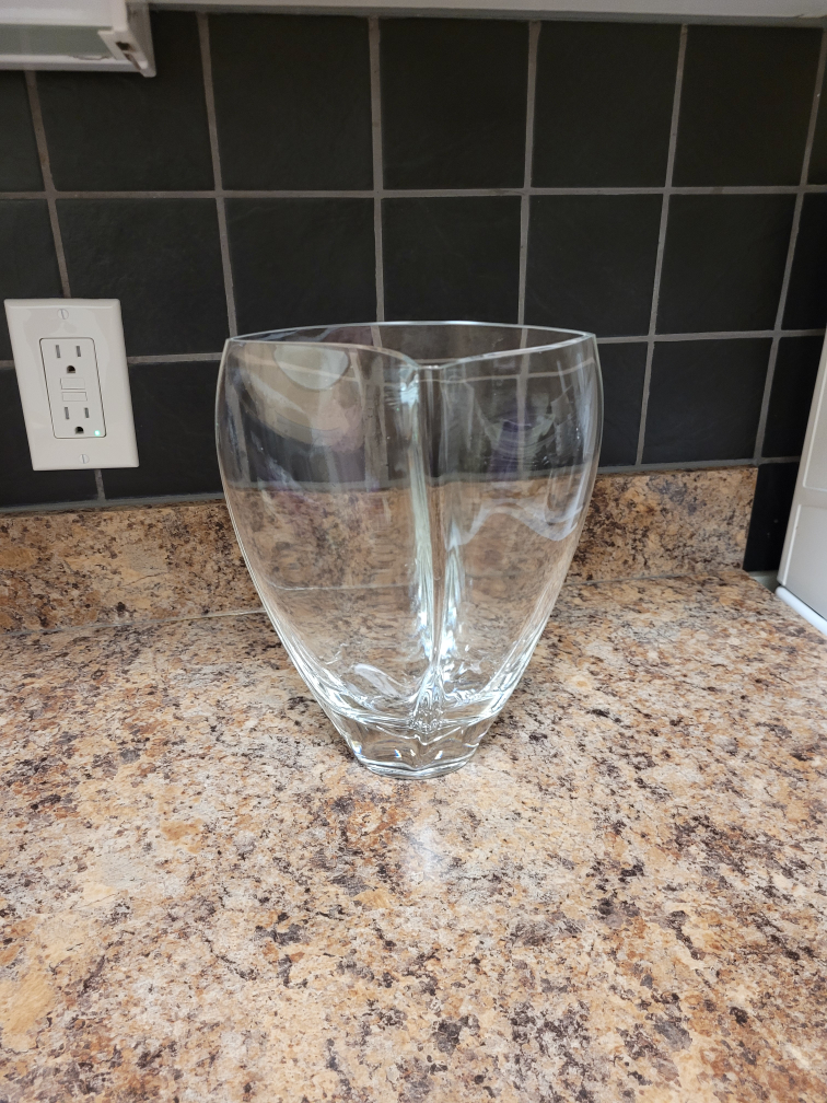 Clear Glass Vase