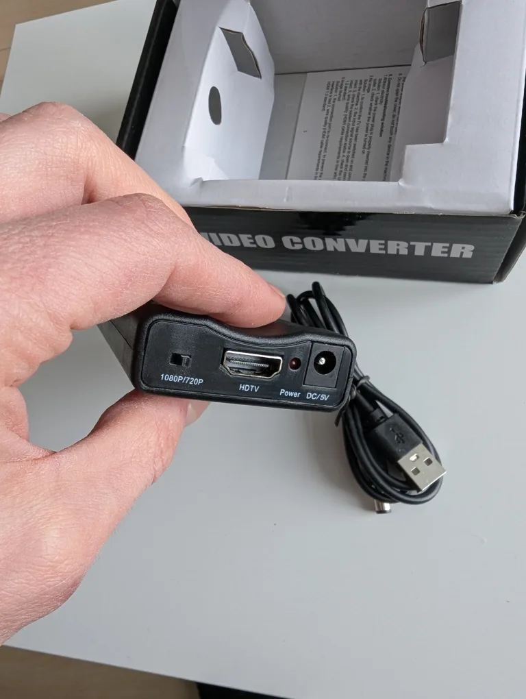 BNC - HDMI converter for analog camera image indicator(9)