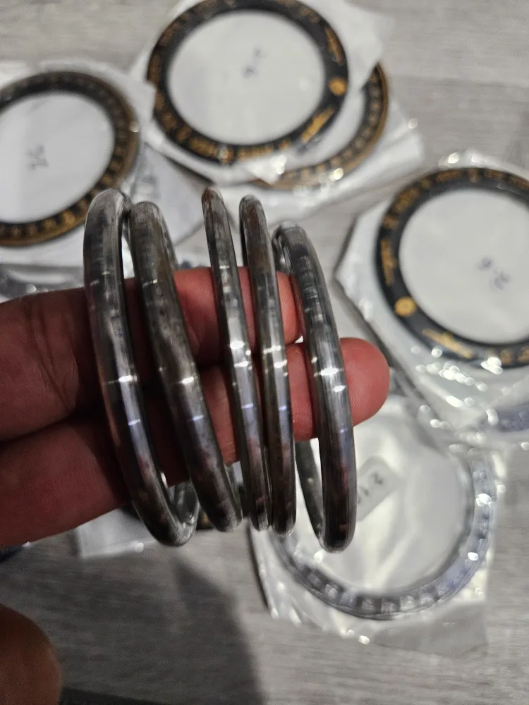Lot of Metal Bangles and Watch Bezels serbloh image indicator(3)