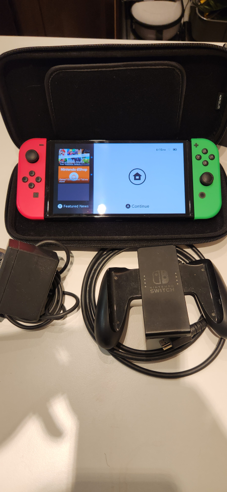 Nintendo Switch OLED  with accesories