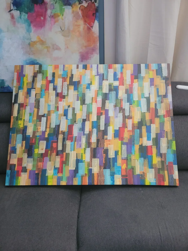 Colorful Abstract Canvas Wall Art image indicator(2)