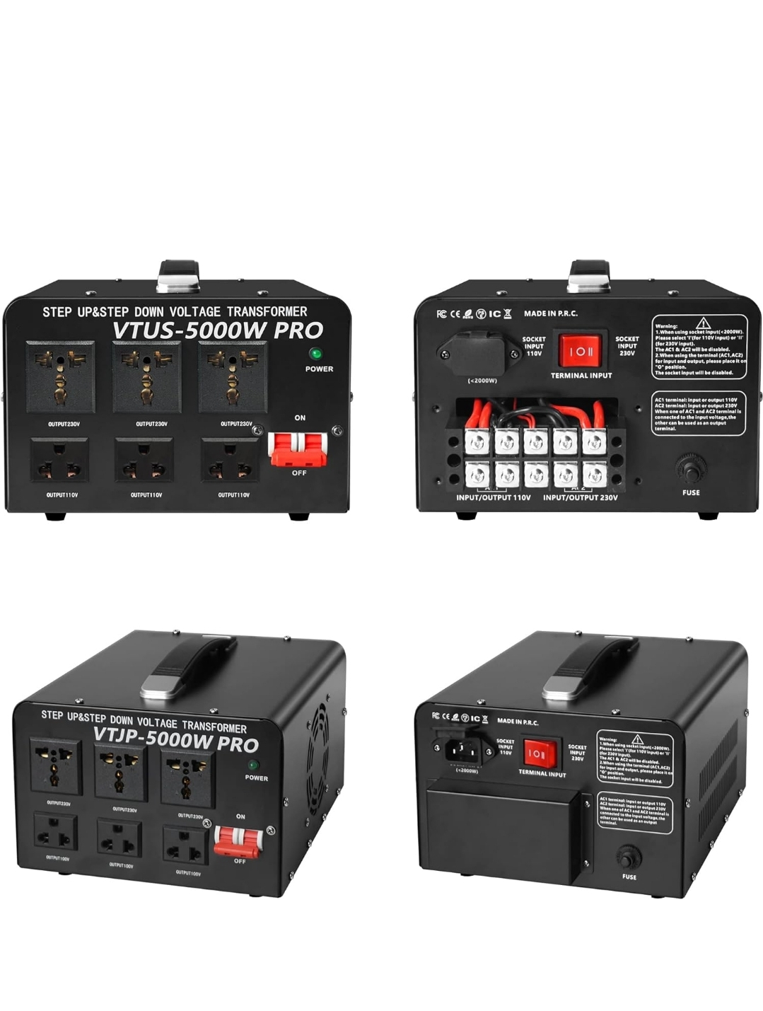 Lvyuan 5000W Voltage Converter Transformer