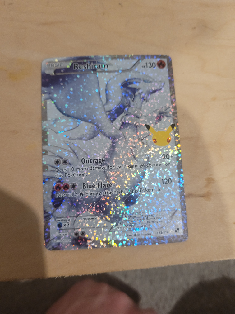 Pokemon TCG Reshiram & Charizard GX Tag Team Card - photo 2