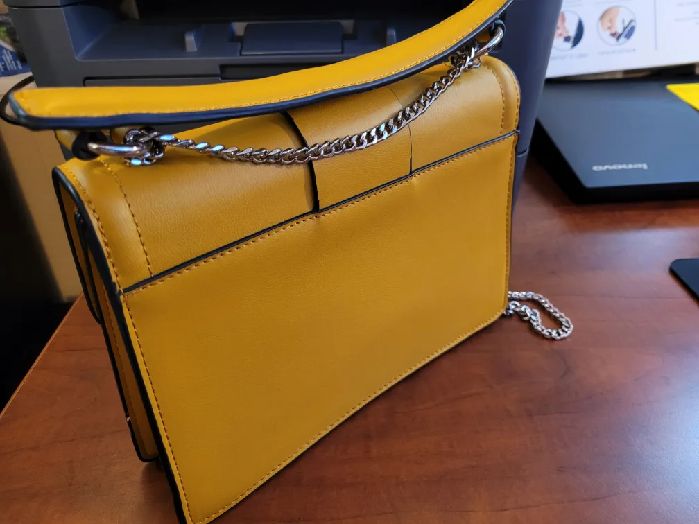 Mustard Yellow TopShop Crossbody Bag image indicator(3)