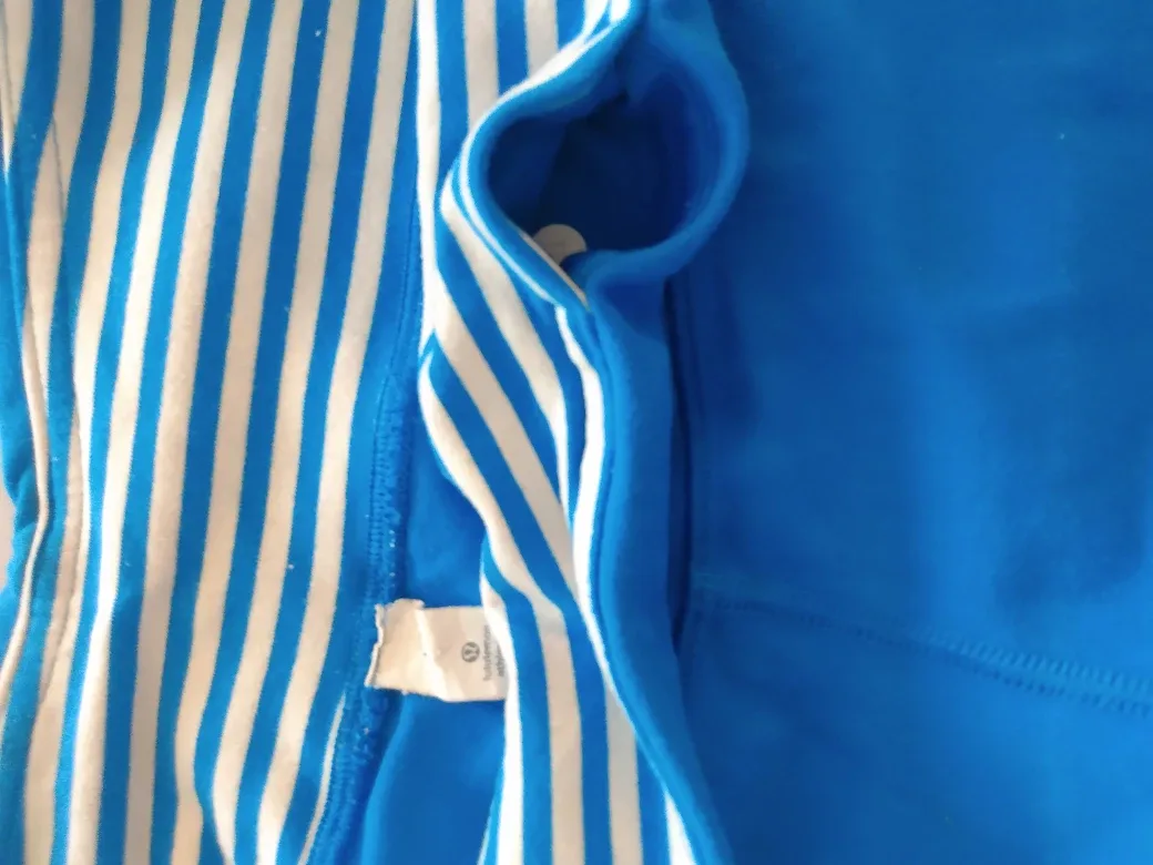 Lululemon Blue Cropped Leggings-10 image indicator(4)